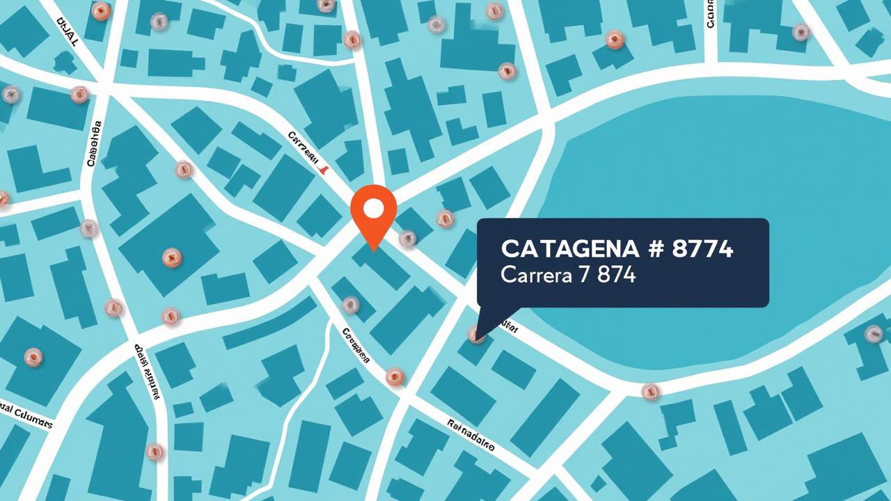 Ubicación de Azul Drift en el mapa de Cartagena, Colombia