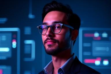 Retrato profesional de Ricardo Mesa, desarrollador de Realidad Virtual en Azul Drift